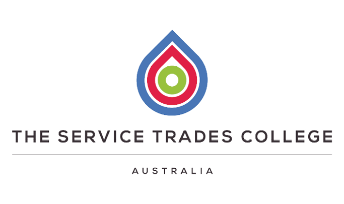 The Service Trades College Australia logo